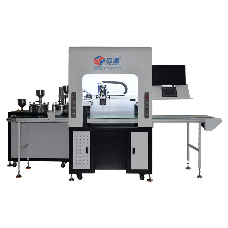 視覺在線式灌膠機